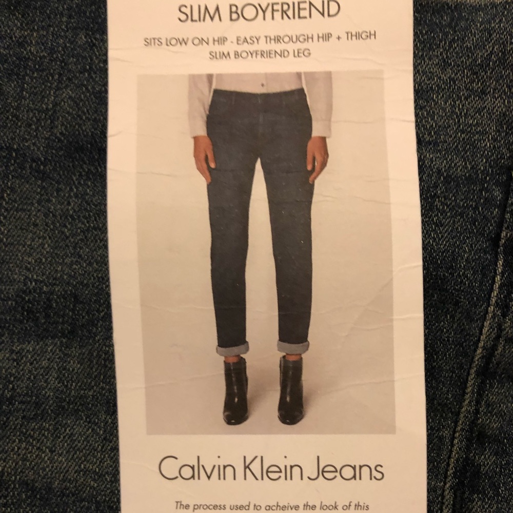 Calvin Klein Slim Boyfriend Jeans